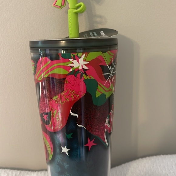 Starbucks NEW HOLIDAY 2023 Tumbler with Straw Topper‎ NWT - Picture 5 of 9